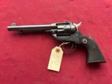 RUGER SINGLE SIX 22LR REVOLVER - EARLY GUN - MADE IN 1956 FLAT GATE - 2 of 13