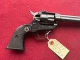 RUGER SINGLE SIX 22LR REVOLVER - EARLY GUN - MADE IN 1956 FLAT GATE - 3 of 13