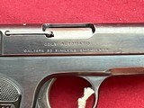 COLT MODEL 1903 SEMI AUTO PISTOL 32 ACP MADE 1916 - 3 of 14