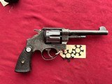 PRICE REDUCED TO $579.00 -
SMITH & WESSON 1937 BRAZILIAN CONTRACT 45ACP MILITARY REVOLVER 1917 - 4 of 10