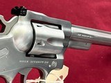 RUGER STAINLESS SECURITY SIX REVOLVER 6