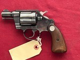 COLT DETECTIVE SPECIAL REVOLVER 38 SPECIAL - 1 of 8