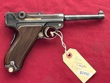 SWISS MILITARY 1906/24 P08 LUGER SEMI AUTO PISTOL 30 LUGER - 3 of 16