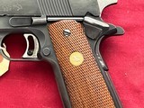 COLT SERIES 70 GOLD CUP NATIONAL MATCH SEMI AUTO PISTOL 45ACP - 5 of 14