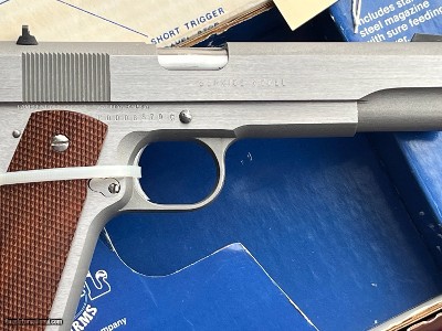 RANDALL MODEL A111 SERVICE MODEL 1911 SEMI AUTO PISTOL 45ACP W/BOX - Image 2 of 10