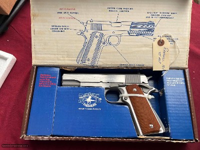 RANDALL MODEL A111 SERVICE MODEL 1911 SEMI AUTO PISTOL 45ACP W/BOX