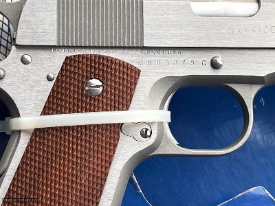 RANDALL MODEL A111 SERVICE MODEL 1911 SEMI AUTO PISTOL 45ACP W/BOX - Image 6 of 10