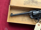COLT OFFICAL POLICE REVOLVER 38 SPECIAL MADE 1932 WITH ORIGINAL BOX - 2 of 18