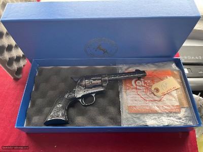 COLT SINGLE ACTION ARMY REVOLVER 3RD GEN 45 COLT 4 3/4