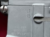 COLT PREBAN AR15 SP1 SEMI AUTO RIFLE .223 REM MADE 1980 - 3 of 12