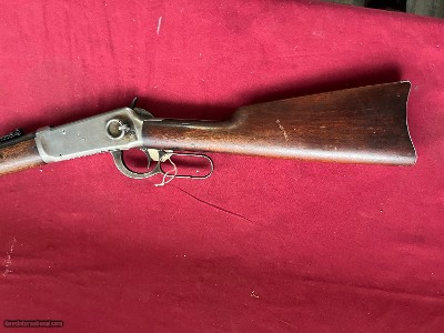 WINCHESTER MODEL 1894 SADDLE RING CARBINE 32 W.S. MADE 1925 - Image 8 of 15