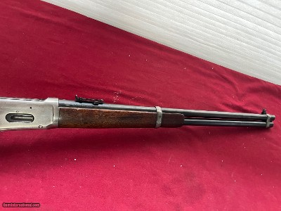 WINCHESTER MODEL 1894 SADDLE RING CARBINE 32 W.S. MADE 1925 - Image 4 of 15