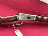 WINCHESTER MODEL 1894 SADDLE RING CARBINE 32 W.S. MADE 1925 - 3 of 15