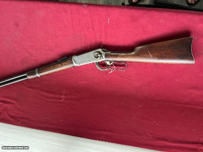 WINCHESTER MODEL 1894 SADDLE RING CARBINE 32 W.S. MADE 1925 - Image 6 of 15