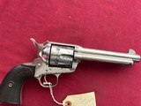 COLT SINGLE ACTION ARMY REVOLVER 45 COLT NICKEL FINISH MADE 1921 - 2 of 14