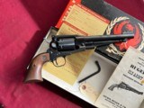 RUGER OLD ARMY PERCUSSION REVOLVER 1st YEAR MADE 1972 WITH BOX - 2 of 18