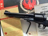 RUGER OLD ARMY PERCUSSION REVOLVER 1st YEAR MADE 1972 WITH BOX - 4 of 18