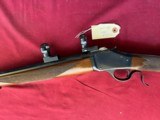 BROWNING MODEL 1885 HIGH WALL SINGLE SHOT RIFLE 270 WSM - 12 of 16