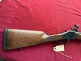 BROWNING MODEL 1885 HIGH WALL SINGLE SHOT RIFLE 270 WSM - 4 of 16