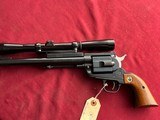 RARE - RUGER HAWKEYE REVOLVER 256 WIN MAGNUM - 1 of 12