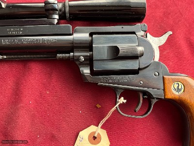 RARE - RUGER HAWKEYE REVOLVER 256 WIN MAGNUM - Image 3 of 12