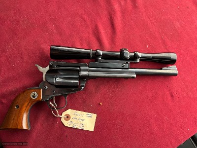 RARE - RUGER HAWKEYE REVOLVER 256 WIN MAGNUM - Image 2 of 12