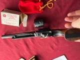 RUGER SINGLE SIX REVOLVER 22 LR & 22 MAGNUM 6 1/2