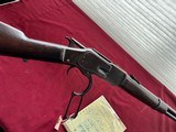 WINCHESTER MODEL 1873 LEVER ACTION SADDLE RING CARBINE 44 W.C.F. - 20 of 22
