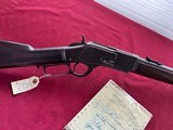 WINCHESTER MODEL 1873 LEVER ACTION SADDLE RING CARBINE 44 W.C.F. - 7 of 22