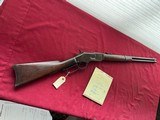 WINCHESTER MODEL 1873 LEVER ACTION SADDLE RING CARBINE 44 W.C.F. - 3 of 22