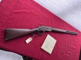 WINCHESTER MODEL 1873 LEVER ACTION SADDLE RING CARBINE 44 W.C.F. - 2 of 22