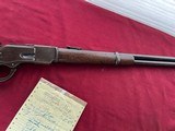 WINCHESTER MODEL 1873 LEVER ACTION SADDLE RING CARBINE 44 W.C.F. - 4 of 22