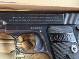 COLT MODEL 1908 VEST POCKET SEMI AUTO PISTOL 25ACPMADE 1915 - 4 of 14