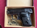 COLT MODEL 1908 VEST POCKET SEMI AUTO PISTOL 25ACPMADE 1915 - 1 of 14