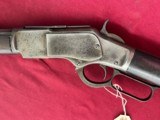 RARE - WINCHESTER MODEL 1873 LEVER ACTION RIFLE 22 LONG - 22 of 24