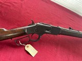 WINCHESTER MODEL 1873 LEVER ACTION RIFLE 38 W.C.F. MADE 1890 - 1 of 18