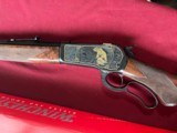 WINCHESTER 1886 DELUXE HIGH GRADE ENGRAVED 45-70 OCTAGON RIFLE - 3 of 19