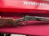 WINCHESTER 1886 DELUXE HIGH GRADE ENGRAVED 45-70 OCTAGON RIFLE - 2 of 19