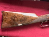 BROWNING MODEL 1886 SADDLE RING CARBINE 47-70 GOV'T - HIGH GRADE ENGRAVED GAME SCENE - 5 of 18