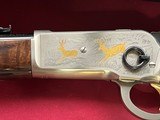 BROWNING MODEL 1886 SADDLE RING CARBINE 47-70 GOV'T - HIGH GRADE ENGRAVED GAME SCENE - 4 of 18