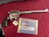 COLT SINGLE ACTION NED BUNTLINE REVOLVER 45 COLT - #61 OF 3000 , MADE IN 1979 - 4 of 13