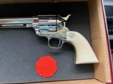 COLT 3RD GEN BUNTLINE SPECIAL 45LC MADE 1980 FACTORY NICKEL WITH IVORY GRIPS - 2 of 15