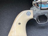 COLT 3RD GEN BUNTLINE SPECIAL 45LC MADE 1980 FACTORY NICKEL WITH IVORY GRIPS - 10 of 15
