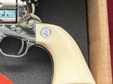 COLT 3RD GEN BUNTLINE SPECIAL 45LC MADE 1980 FACTORY NICKEL WITH IVORY GRIPS - 3 of 15