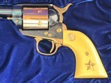 COLT 2ND GEN SINGLE ACTION ARMY REVOLVER MADE 1967 ( THE ALAMO ) - 1 of 11