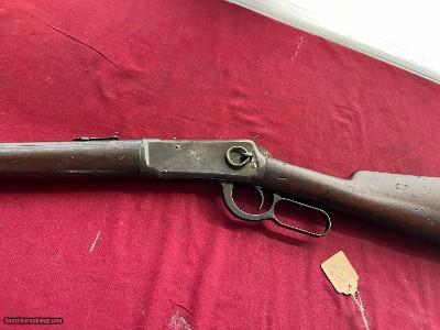 WINCHESTER MODEL 1894 SADDLE RING CARBINE 25-35 W.C.F MADE IN 1919