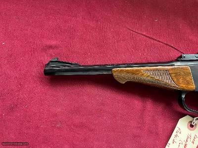 THOMPSON CENTER EARLY FLATSIDE CONTENDER PISTOL 22 HORNET SER#1575 ~ SALE $1600.00 - Image 7 of 14