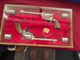 COLT 1966 PONY EXPRESS SINGLE ACTION REVOLVERS ( SET OF TWO ) - 2 of 14
