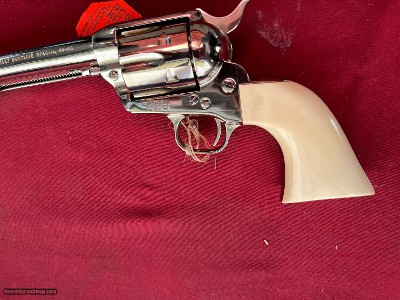 COLT SINGLE ACTION BUNTLINE REVOLVER 44-40 MADE 1984 IVORY GRIPS - ONLY 50 MADE CUSTOM SHOP ~ Sale $3900.00 - Image 10 of 16