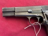 GERMAN WWII NAZI HI POWER P35 SEMI AUTO PISTOL 9MM - 3 of 14